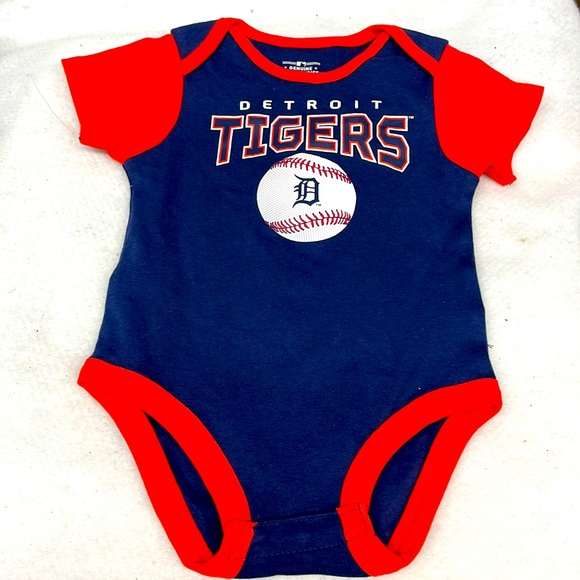 MLB Other - Detroit tigers baseball new onesie baby boy sz 12mos